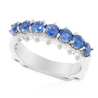 Zilveren ring met kyanieten (Dallas Prince Designs)