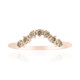 Gouden ring met SI1 Argyle Rose De France Diamanten (Annette)