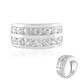 Zilveren ring met zirkonen (de Melo)