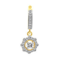 Gouden hanger met een Diamant SI1 (G)