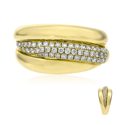 Gouden ring met SI1 (H) Diamanten (CIRARI)