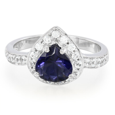 Zilveren ring met een Orissa ioliet