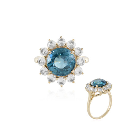 Gouden ring met een Ratanakiri zirkoon