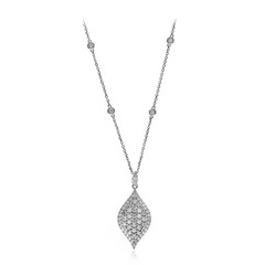 Gouden halsketting met I1 (H) Diamanten (CIRARI)