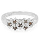 Zilveren herenring met Fancy diamanten