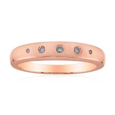 Gouden ring met een I3 Argyle Diamant (Mark Tremonti)