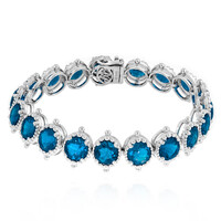 Zilveren armband met kleurwissel fluorieten (Dallas Prince Designs)
