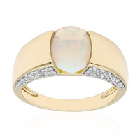 Gouden ring met een Welo-opaal
