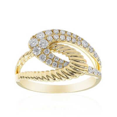 Gouden ring met I1 (H) Diamanten (CIRARI)