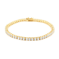 Zilveren armband met zirkonen