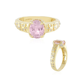 Zilveren ring met een kunziet