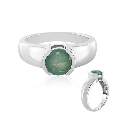 Zilveren ring met een Grandidiriet
