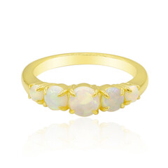Gouden ring met een Coober Pedy opaal (Mark Tremonti)