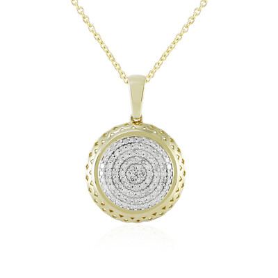Gouden halsketting met I1 (I) Diamanten (Ornaments by de Melo)