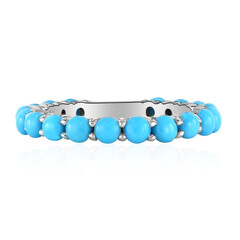 Zilveren ring met Sleeping Beauty Turkooisen