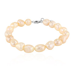 Zilveren armband met zoetwater kweekparels (TPC)