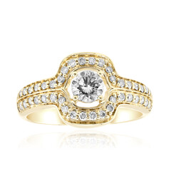 Gouden ring met een Diamant SI1 (G)