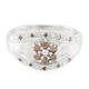 Zilveren ring met Fancy diamanten