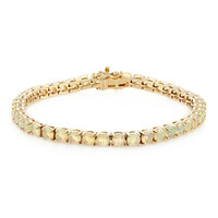 Gouden armband met Welo-opalen (La Revelle)