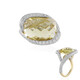 Gouden ring met een Ouro Verde kwarts (SUHANA)