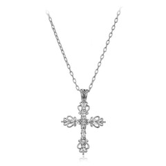 Messingen halsketting met een I3 (I) Diamant (Juwelo Style)