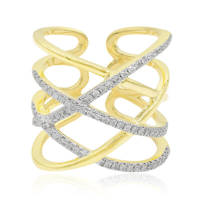 Gouden ring met Diamanten SI1 (G) (Annette)