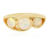 Zilveren ring met een Welo-opaal