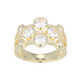Zilveren ring met zirkonen (Adela Silber)