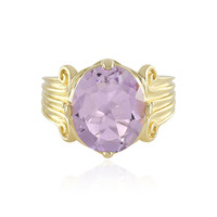 Zilveren ring met een lavendel amethist