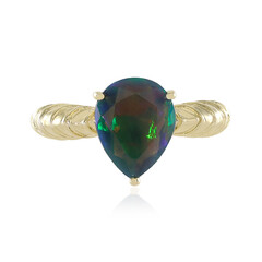 Gouden ring met een Mezezo opaal (de Melo)