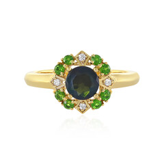 Zilveren ring met een Mezezo opaal