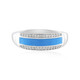 Zilveren ring met zirkonen