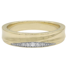 Gouden ring met een SI diamant