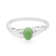 Zilveren ring met een keizerlijk chrysopraas