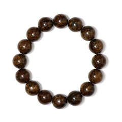 Armband met bronzieten