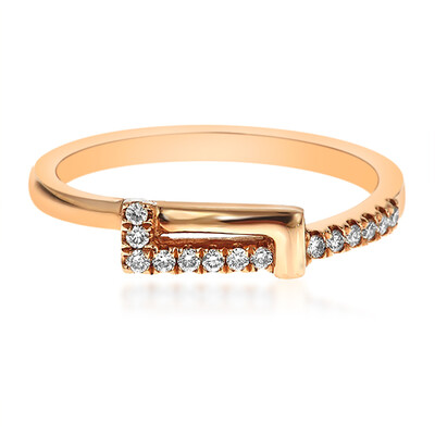 Gouden ring met SI1 (H) Diamanten (CIRARI)