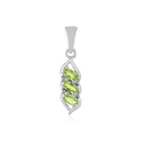 Zilveren hanger met Arizona-peridoots