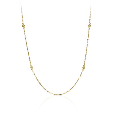 Gouden halsketting met SI2 (H) Diamanten (CIRARI)