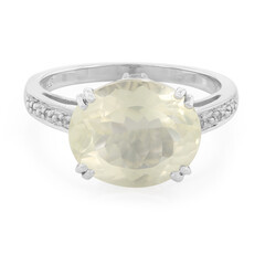 Zilveren ring met een Orthoklaas