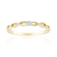 Gouden ring met een Diamant SI1 (G)