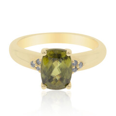 Gouden ring met een sfeen (CIRARI)