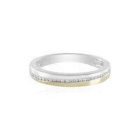 Gouden ring met VS2 (H) Diamanten