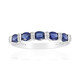 Gouden ring met Blauwe Ceylon saffieren (CIRARI)