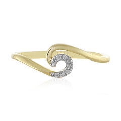 Gouden ring met Loepzuivere (F) Diamanten (LUCENT DIAMONDS)
