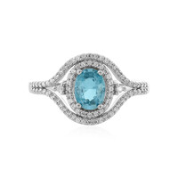 Zilveren ring met een Ratanakiri zirkoon
