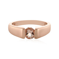 Zilveren ring met een morganiet