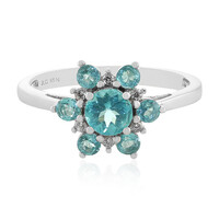 Zilveren ring met een Blauwe apatiet