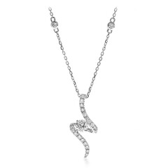 Gouden halsketting met een SI2 (H) Diamant (CIRARI)