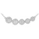 Gouden halsketting met SI1 (H) Diamanten