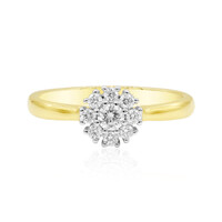 Gouden ring met een IF Diamant (D)